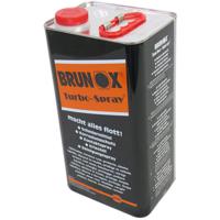 Brunox turbo spray 5 liter aluminium zwart/rood - thumbnail
