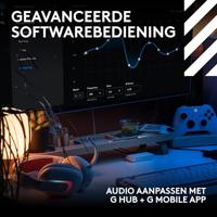 Draadloze gamingheadset - Logitech G - Astro 120 X - Lightspeed - Wit - thumbnail