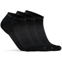 Craft 1910639 Core Dry Shaftless Sock 3-Pack - Black - 34/36 - thumbnail