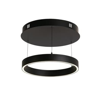 Searchlight Ronde hanglampLayla zwart Ø 44cm - 30410BK