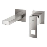 GROHE Eurocube afbouwdeel v. inbouw wandkraan met uitloop 17.2cm supersteel 19895DC0 - thumbnail
