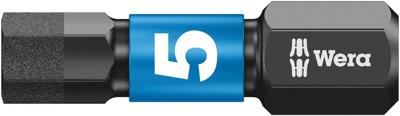 Wera 05057605001 Veeltand-bit 5 D 6.3 10 stuk(s)