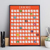 Gift Republic Scratch Poster - 100 Craft Beers
Gift Republic Kraskaart Poster - 100 Ambachtelijke Bieren - thumbnail