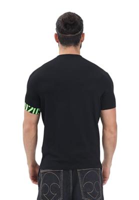 Dsquared2 D9M3S5770 T-Shirt Heren Zwart/Groen - Maat XS - Kleur: ZwartGroen | Soccerfanshop Dsquared2 D9M3S5770 T-Shirt Heren Zwart/Groen - Maat XS - Kleur: ZwartGroen | Soccerfanshop