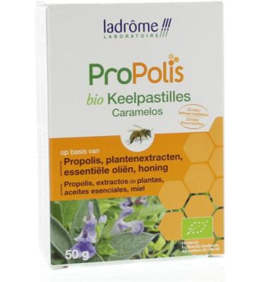Ladrome Propolis keelpastille bio 50 Gram