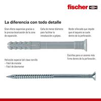 Fischer 050351 N 5 x 40/15 S Spijkerplug 40 mm 5 mm 100 stuk(s) - thumbnail