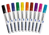 Legamaster boardmarker TZ 1 7-110099 Whiteboardmarker Blauw, Bruin, Groen, Rood, Zwart, Oranje, Violet, Roze, Lichtblauw 10 stuk(s) - thumbnail