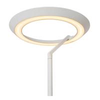 Lucide CELESTE - Vloerlamp - Ø 28 cm - LED Dimb. - 1x21W 2700K - Wit - thumbnail