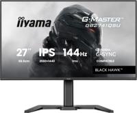 Gaming PC Monitor - IIYAMA - 27" - QHD - 144Hz - IPS-paneel - 1ms - Hoogteverstelbaar - G-Master Black Hawk4Hz - thumbnail