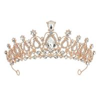 Metalen tiara Royal Sophia - thumbnail