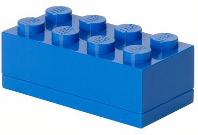 Room Copenhagen LEGO Mini Box Lunchbox 8 Blauw Room Copenhagen LEGO Mini Box Lunchbox 8 Blauw