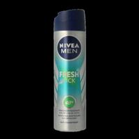 Nivea Men deodorant spray fresh kick 150 Milliliter - thumbnail