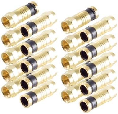 Shiverpeaks BS15-300914 F-stekker Compressie, Verguld Aansluitingen: F-stekker Kabeldiameter: 7.2 mm 10 stuk(s) Shiverpeaks BS15-300914 F-stekker Compressie, Verguld Aansluitingen: F-stekker Kabeldiameter: 7.2 mm 10 stuk(s)