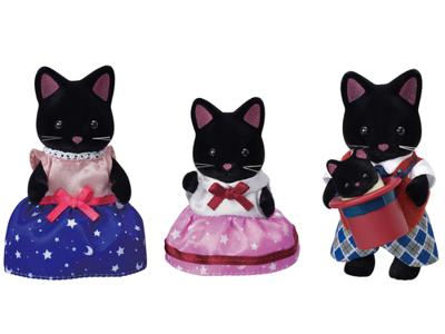 Actiefiguur Sylvanian Families 5530 SYLVANIAN FAMILIES The Magician Cat Family For Children - thumbnail