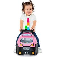 Driewieler Moltó 3x1 Wheels & Blocks 10 Onderdelen 89 cm Roze - thumbnail