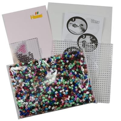 Hama midi strijkkralenset - gabby's poppenhuis, 2000st.