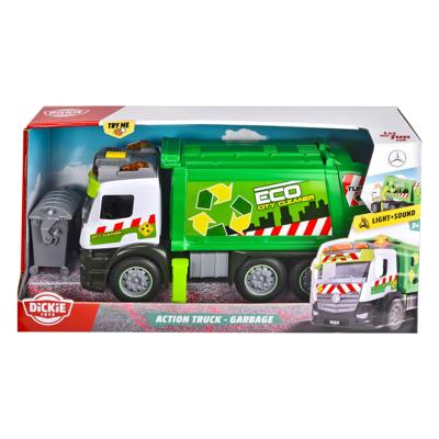 Dickie Toys Vrachtwagen Mercedes Benz ACTION truck - garbage Kant-en-klaar model Vrachtwagen (model) Dickie Toys Vrachtwagen Mercedes Benz ACTION truck - garbage Kant-en-klaar model Vrachtwagen (model)