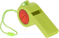 Free and Easy voetbalfluit met koord 12,5 cm groen - thumbnail