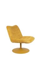 Zuiver Draaibare Fauteuil 'Bubba' kleur Okergeel - thumbnail