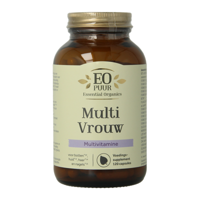 Multi vrouw puur 120 Vegetarische capsules