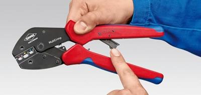 Knipex Krimpprofiel | Voor Geïsoleerde en Niet-Geïsoleerde Adereindhulzen - 97 39 09 - thumbnail