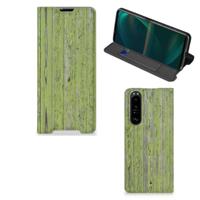 Sony Xperia 5 III Book | Wallet Case | Green Wood - thumbnail