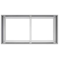 Plantenbak 80x40x40 cm gegalvaniseerd staal - thumbnail