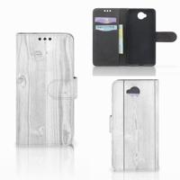 Microsoft Lumia 650 | Book Style Case | White Wood - thumbnail