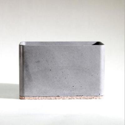 Cement pennenhouder opbergdoos Bureau set school supplies één D