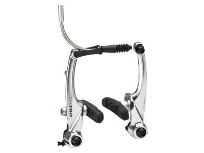 Buzaglo V-brake tektro m530 rbp serie zilver voor+achter passing Buzaglo V-brake tektro m530 rbp serie zilver voor+achter passing