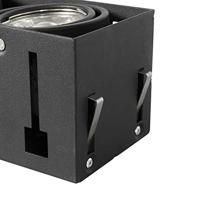 QAZQA Smart inbouwspot zwart incl. 2 Wifi GU10 trimless - Oneon 2 - thumbnail