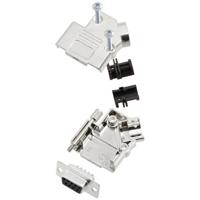 TRU COMPONENTS TCD45PKM09DBSK 7709468 D-sub female connectorset 45 ° Aantal polen: 9 Soldeerkelk 1 stuk(s) - thumbnail