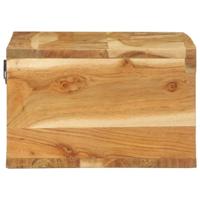 Tv-meubel wandmontage 60x30x19 cm massief acaciahout - thumbnail