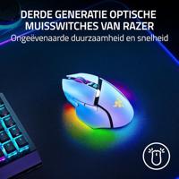 Razer Basilisk V3 Pro Wit Draadloze Gaming muis - thumbnail