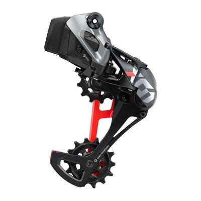 SRAM schaltwerk "x01 eagle axs" rear derail. x01 eagle axs 52t red