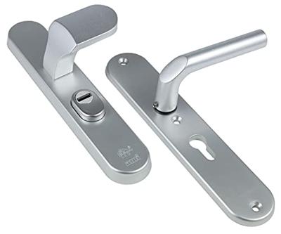 AMI Veiligheidsbeslag 250/50/15 Kt 72 Knop 145 Deurkruk 369 Profielcilinder 72 F1 Deurdikte 38/42 Mm - 656331