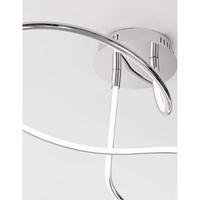 Lyora PlafondlampFungo krul chroom - 9357085 - thumbnail