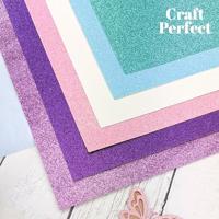 Craft Perfect By Tonic Studios Craft perfect • glitter a4 5 vellen 250g black sapphire - thumbnail