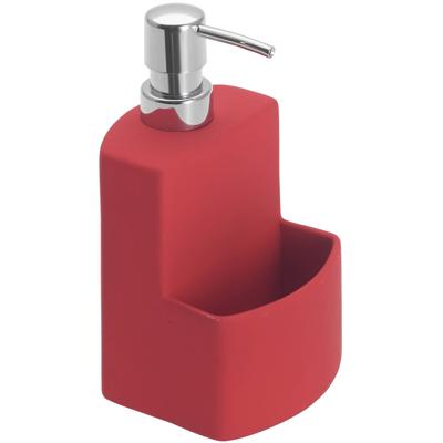 Wenko Zeepdispenser Festival 380 Ml Keramiek Rood Wenko Zeepdispenser Festival 380 Ml Keramiek Rood