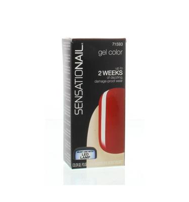 Sensationail gelnagellak - scarlet red Sensationail gelnagellak - scarlet red