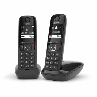 Draadloze telefoon Gigaset AS690 Duo Zwart - thumbnail
