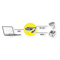 ROLINE converter USB / Parallel + Serieel - thumbnail