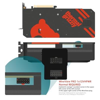 Thermal Grizzly WireView 90 Pro GPU 1x12VHPWR Normal Thermal Grizzly WireView 90 Pro GPU 1x12VHPWR Normal