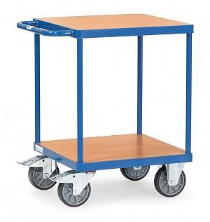 Fetra Hauptartikel 2496 Tafelwagen Staal Poedercoating Laadvermogen (max.): 500 kg Stralend blauw (RAL 5007) Fetra Hauptartikel 2496 Tafelwagen Staal Poedercoating Laadvermogen (max.): 500 kg Stralend blauw (RAL 5007)