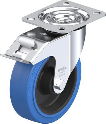 Blickle LE-POEV 125R-FI-SB Zwenkwiel met rem Wieldiameter: 125 mm Draagvermogen (max.): 150 kg 1 stuk(s) Blickle LE-POEV 125R-FI-SB Zwenkwiel met rem Wieldiameter: 125 mm Draagvermogen (max.): 150 kg 1 stuk(s)