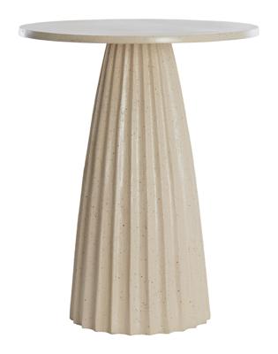 Light & Living Ronde Bijzettafel 'Veglia' 45cm, kleur Zand