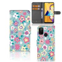 Samsung Galaxy M21 | M30s Hoesje Flower Power - thumbnail