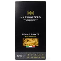 Massimo Zero Penne rigate glutenvrij 400 Gram - thumbnail