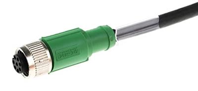 Phoenix Contact 1522888 Sensor/actuator connector, geassembleerd M12 Aantal polen (sensoren): 8 Bus, recht 5.00 m 1 stuk(s) Piece