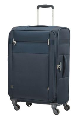 Samsonite trolley Citybeat Spinner 66 cm. Expandable donkerblauw